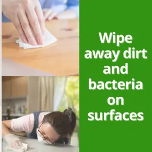 Dettol 2 in 1 Anti-Bacterial For Hands & Surfaces 15 Wipes - Image 4