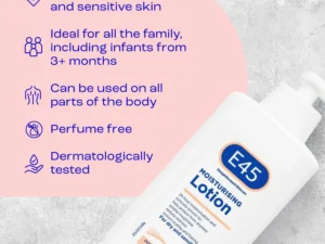 E45 Moisturising Lotion 500ml - Image 2