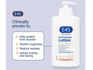 E45 Moisturising Lotion 500ml - Image 4