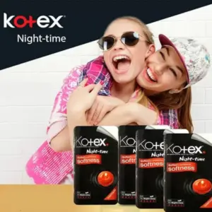 Kotex PMP Maxi Night Time Sanitary Napkins 10s - Image 3