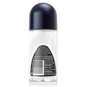 Nivea Men Black & White Deodorant Roll On 50ml - Image 3