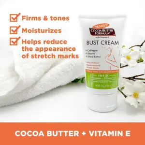 Palmers Cocoa butter bust cream 125g - Image 3
