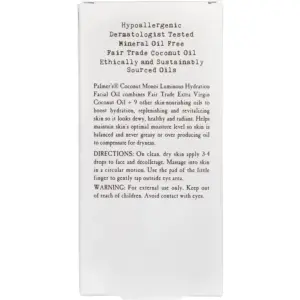 Palmer's Coconut Monoi Luminous Hydration Facial Oil 30ml - Image 3