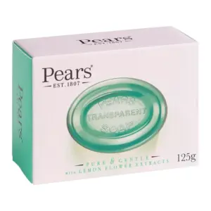 Pears Transparent Lemon Flower Extracts Soap 125g - Image 5
