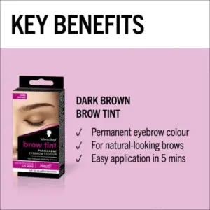 Schwarzkopf Eyebrow Natural Looking Brows Dark Brown - Image 5