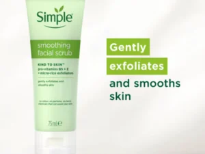 Simple Smoothing Facial Scrub 75ml - Image 3