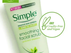 Simple Smoothing Facial Scrub 75ml - Image 5