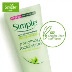 Simple Smoothing Facial Scrub 75ml - Image 5
