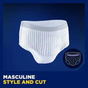 Tena Men Premium Fit Protective Underwear L/XL 8 Count - Image 6