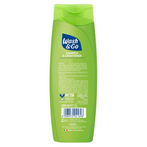 Wash & Go 2in1 Shampoo & Conditioner Classic 200ml - Image 2