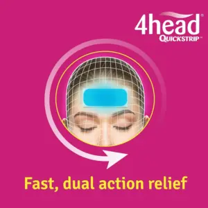 4Head Quickstrip Headache and Migraine Relief Strips - 4 Strips - Image 4