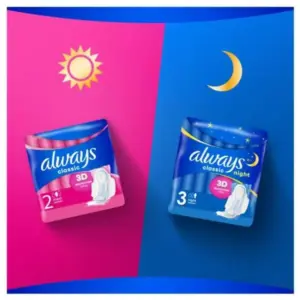 Always Classic Maxi Pads with Wings 9 Pack - Image 6