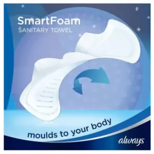 Always Infinity Flex Protect Pads Night 10 Sanitary Towels - Image 5