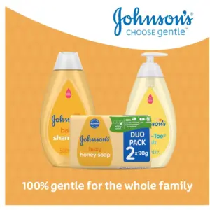 Johnson's Baby Honey Soap Duo pack 90g - Image 8