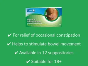 Care Glycerin Suppositories ? 12 Count - Image 5