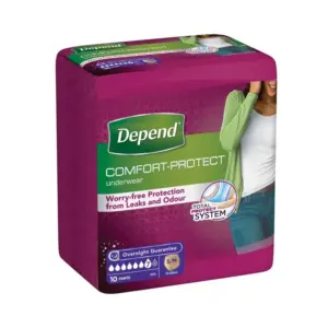 Depend Pants Super Small Medium Female 10 Pants