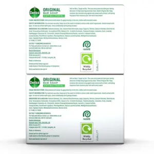 Dettol Anti-Bacterial Original Soap 100g 2 Pack - Image 2