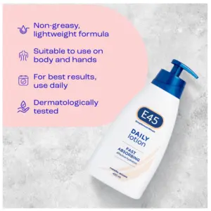 E45 Daily Skin Lotion 400ml - Image 3