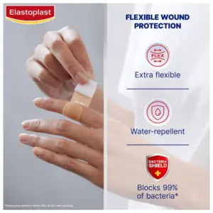 Elastoplast Fabric Plasters 40 pack - Image 2
