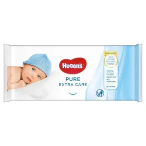 HUGGIES PURE EXTRA CARE - 56 WIPES