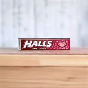 Halls Sugar Free Cherry Mentho-Lyptus Throat Lozenges Stick - 32g - Image 2
