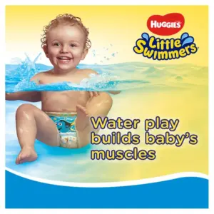 Huggies Little Swimmers Swim Nappies, Size 2-3 - Image 3