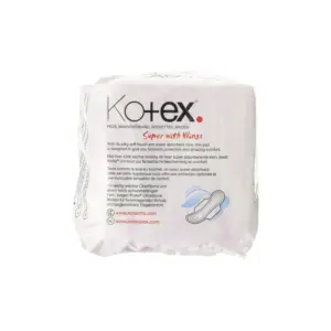 Kotex Ultra Thin Super Pads with Wings 12 Pack - Image 3