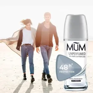Mum Unperfumed Anti-Perspirant Roll On 50ml - Image 3
