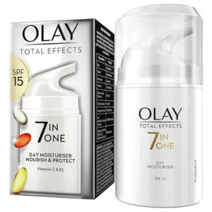 Olay Total Effects Anti Ageing 7in1 Day Moisturiser With SPF15 50ml - Image 2