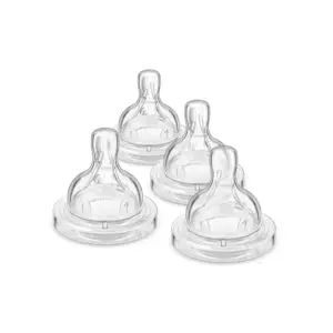 Philips AVENT Anti-colic Baby Bottle Newborn Flow Teat 4pk