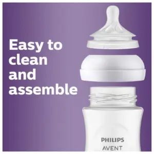 Philips AVENT Anti-colic Baby Bottle Newborn Flow Teat 4pk - Image 5