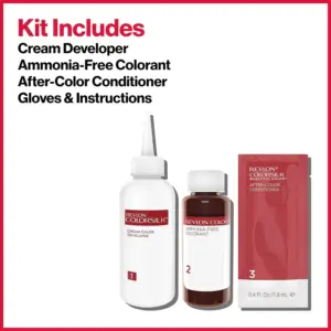 Revlon Colorsilk Permanent Hair Colour 49 Auburn Brown - Image 4