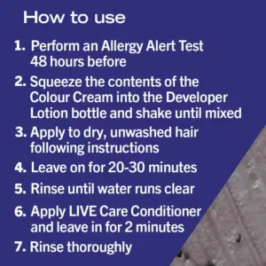 Schwarzkopf LIVE Urban Metallics, Dusty Silver Permanent Hair Dye U72 - Image 3