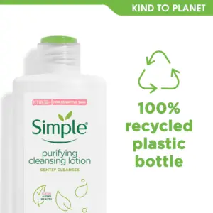 Simple Kind to Skin Purifying Cleansing Lotion 200ml - Image 3