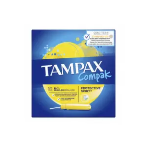 Tampax Compak Regular Tampons With Applicator