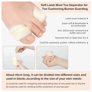 Carnation Footcare Animal Wool 25g - Image 3