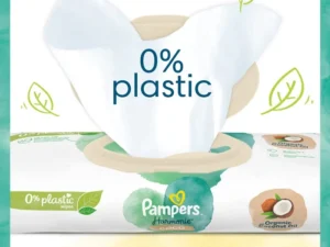 Pampers Harmonie Coco Baby Wipes 44 Baby Wet Wipes - Image 2