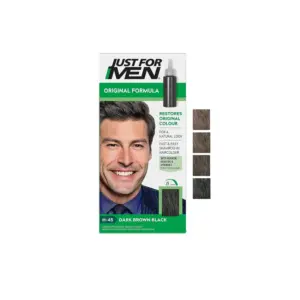 Just For Men Hair Colourant, Natural Dark Brown Black