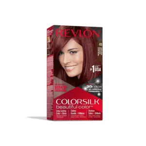 Revlon Colorsilk Permanent Hair Colour 49 Auburn Brown
