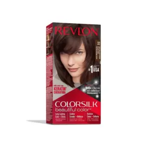 Revlon Colorsilk Permanent Hair Colour 32 Dark Mahogany Brown