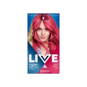 Schwarzkopf Live Colour + Lift Deep Coral Permanent Hair Dye L77