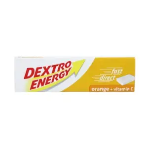 Dextro Energy Dextrose Tablets Orange Flavour 47g