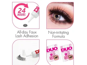 Duo Water Proof Eyelash Adhesive Dark Tone 7g - Image 4