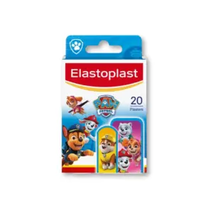 Elastoplast Kids Paw Patrol Plasters, Assorted 20 Pack