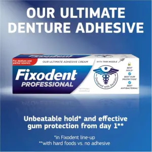 Fixodent Professional Our Ultimate Adhesive Cream 40g - Image 5