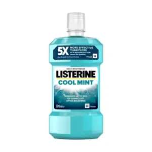 Listerine Essentials Cool Mint Mouthwash 500ml (2)