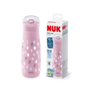 NUK Mini-Me Flip With 2 in 1 Top 12m+ Pink 450ml