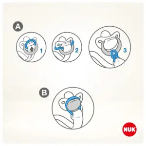 NUK Soother Band & Soother Clip | All Soothers - Image 6