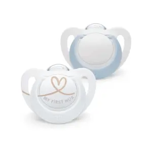 NUK Star Baby Dummy Soothes, 0-6 Months