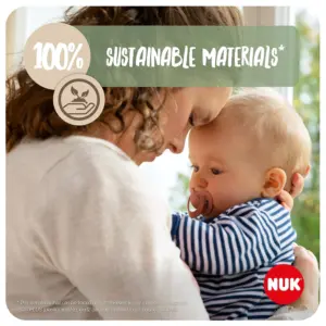 NUK Star Baby Dummy Soothes, 0-6 Months - Image 3